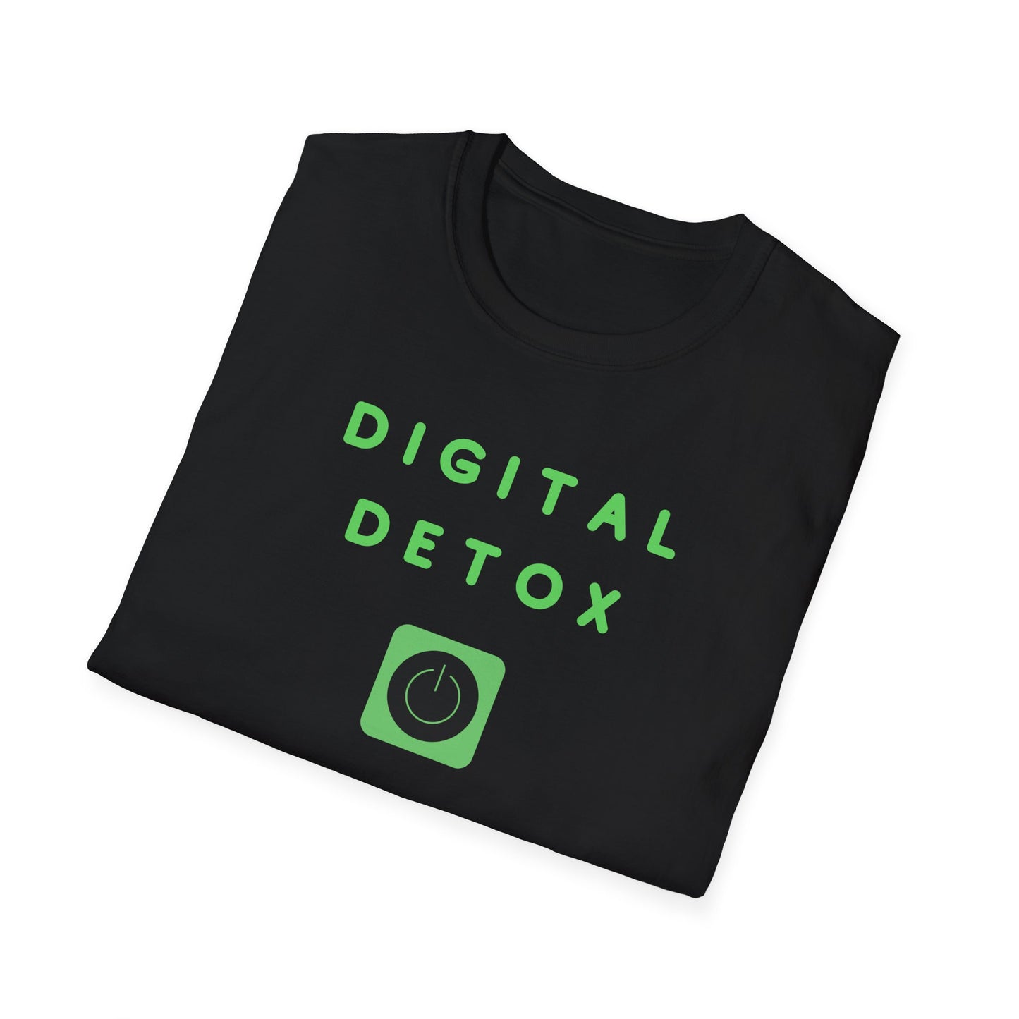 "Digital Detox" unisex softstyle T-Shirt