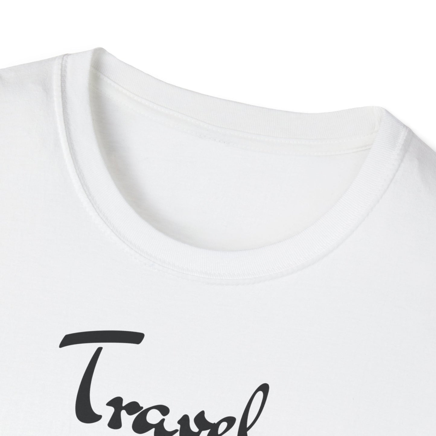 "Travel light, live BOLD" unisex softstyle T-Shirt