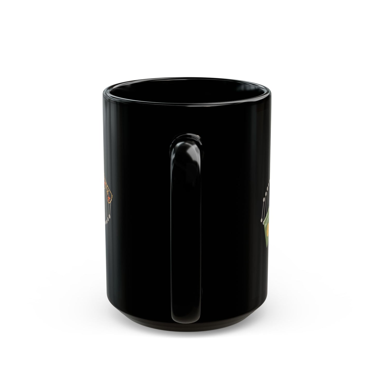 "Travelling is in my DNA" black mug