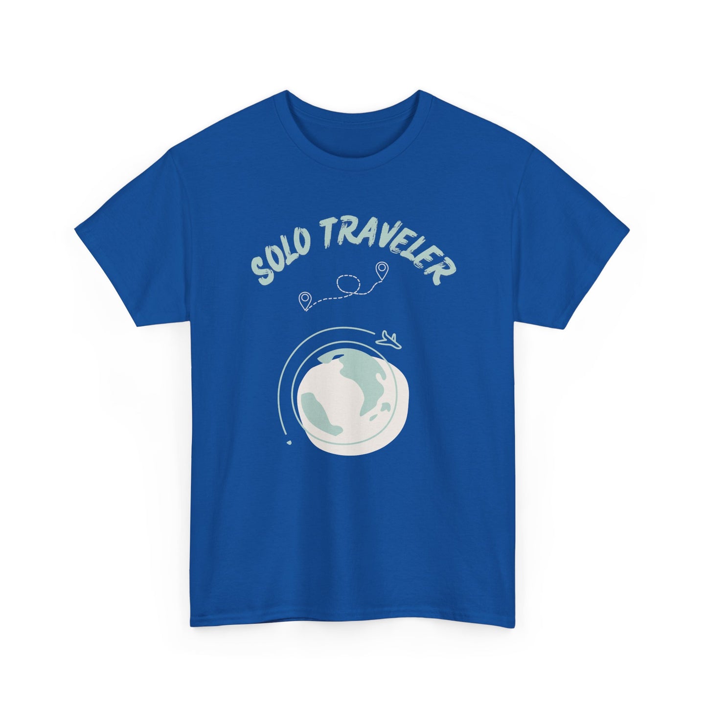 "Solo Traveler" unisex heavy cotton T-shirt