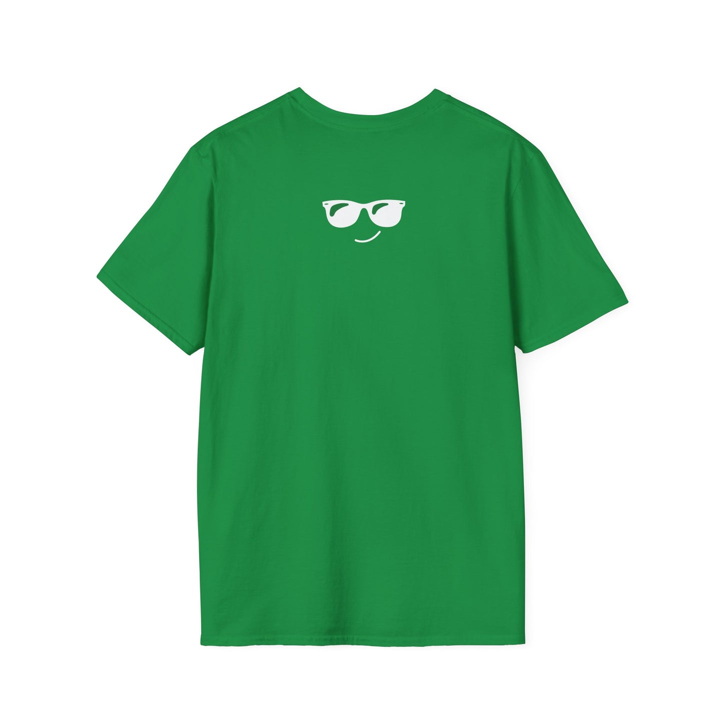 "This is my out of office face" Premium unisex softstyle T-Shirt