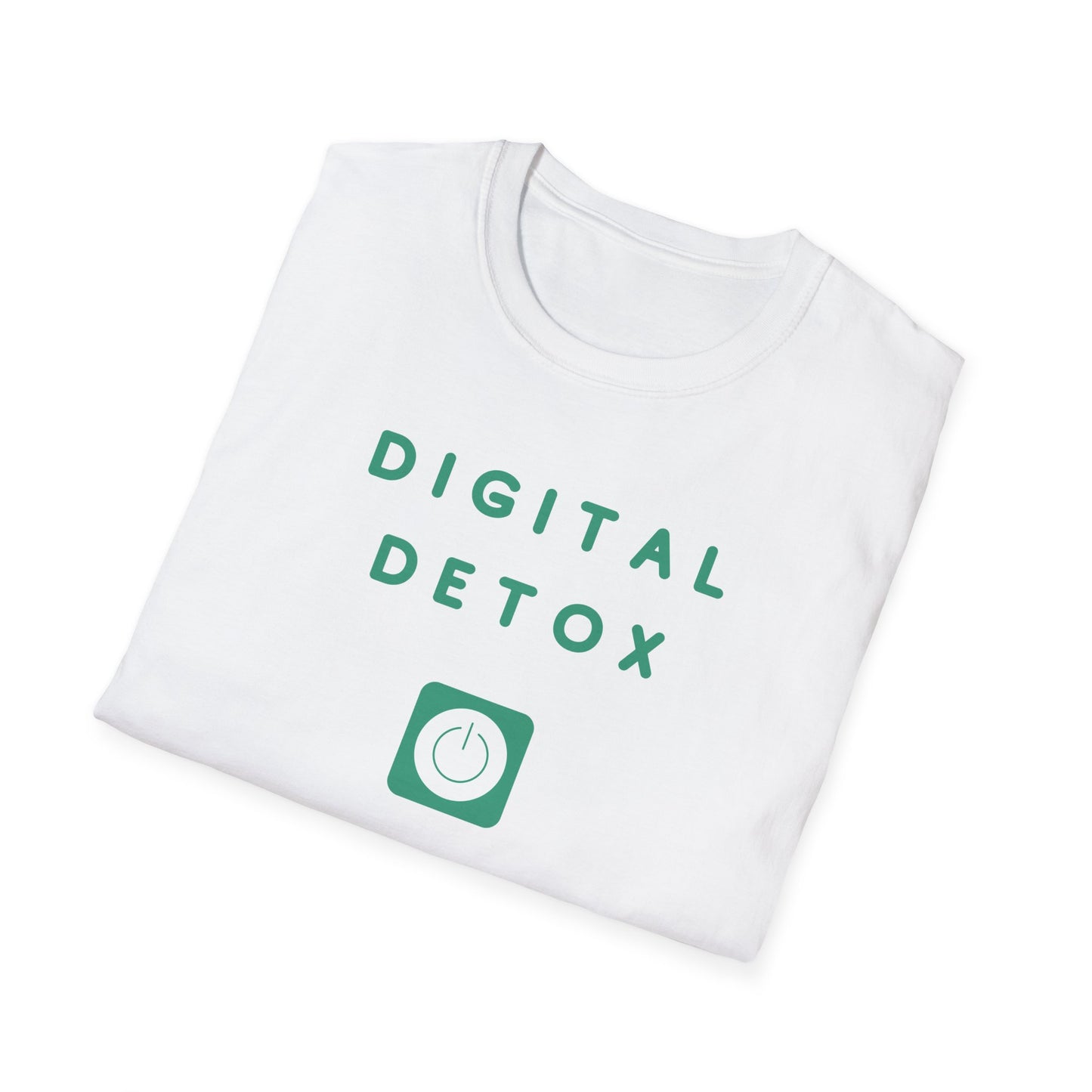 "Digital Detox" unisex softstyle T-Shirt