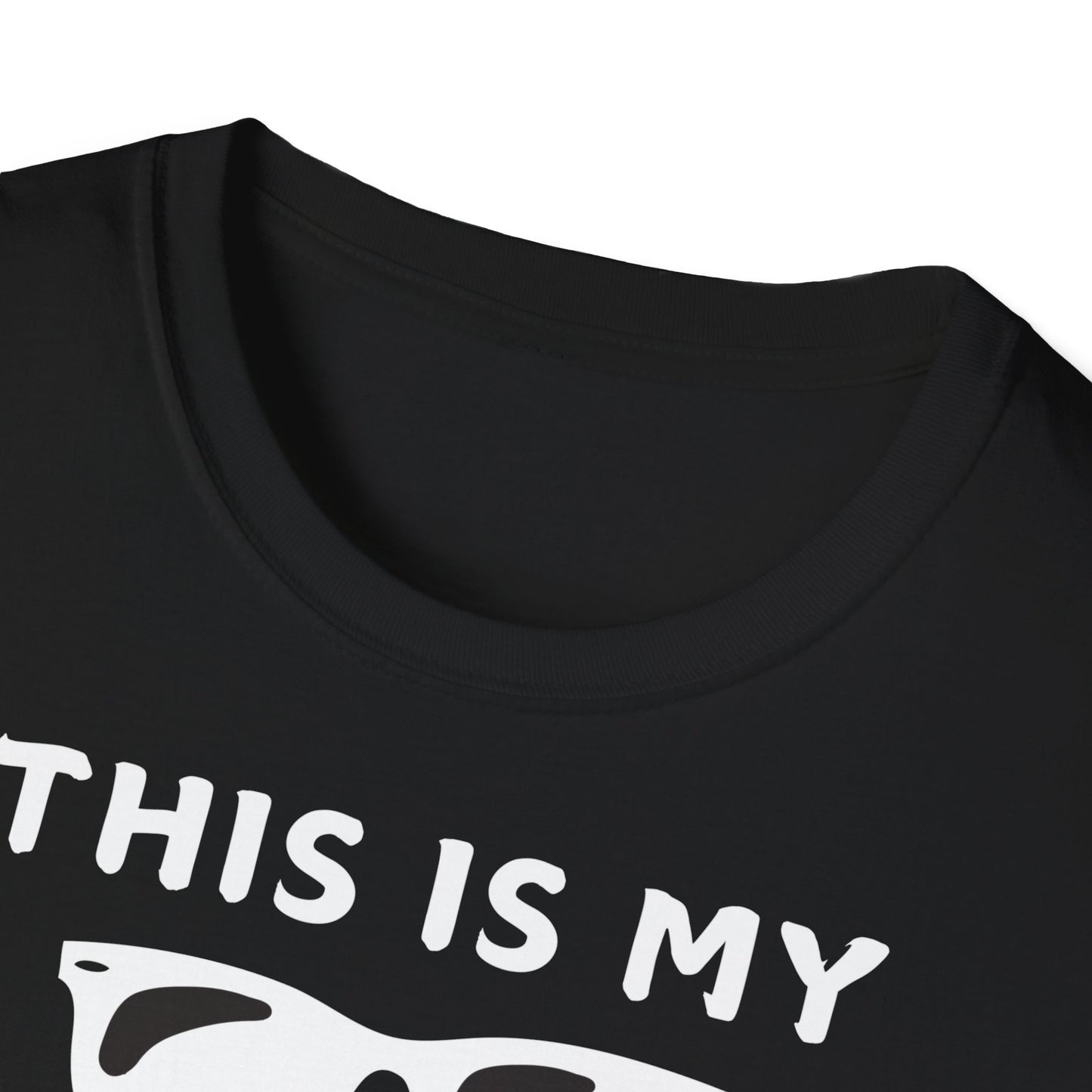 "This is my out of office face" Premium unisex softstyle T-Shirt