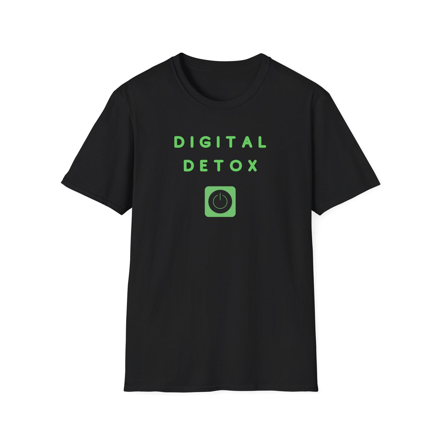 "Digital Detox" unisex softstyle T-Shirt