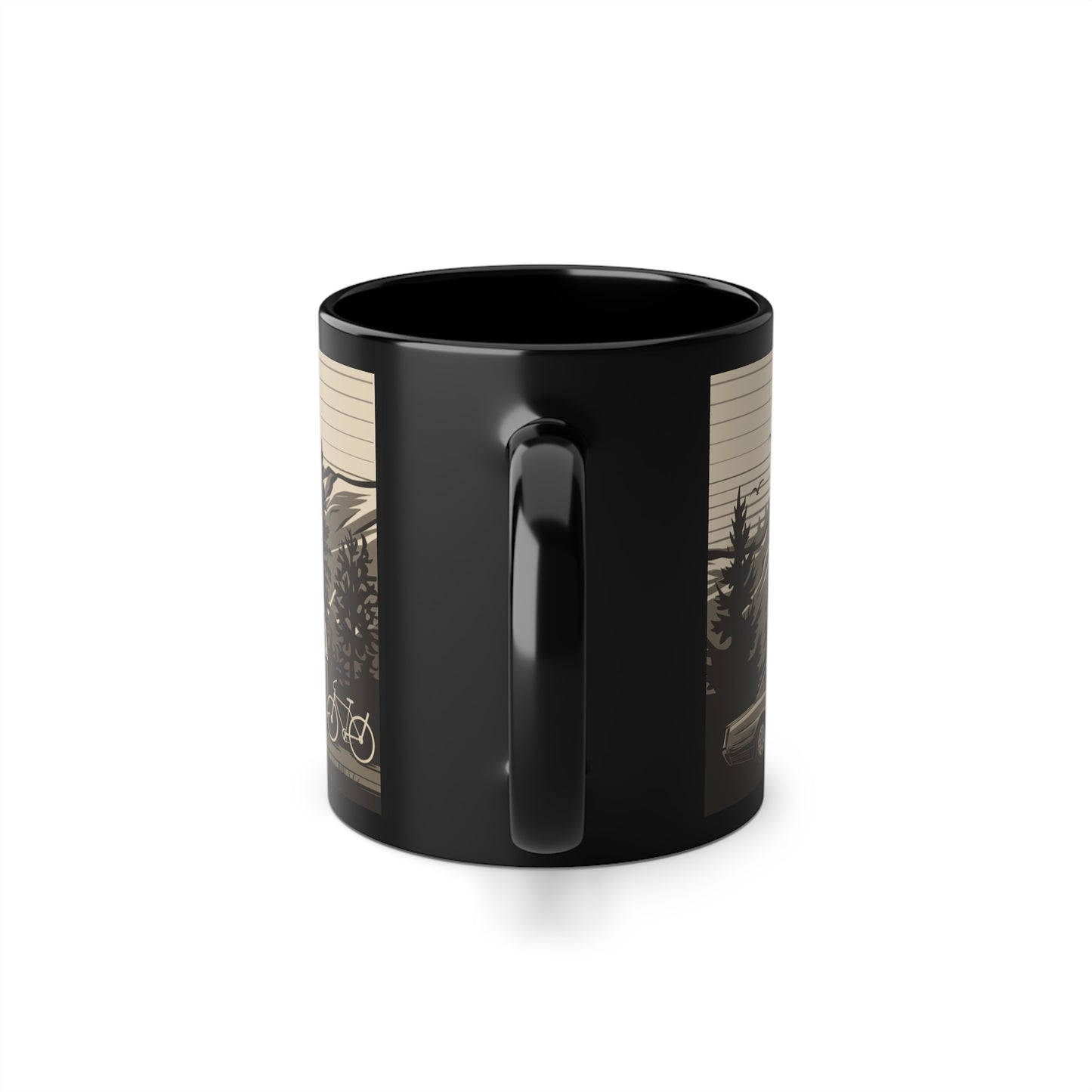 "Roadtrips are my Therapy" black mug