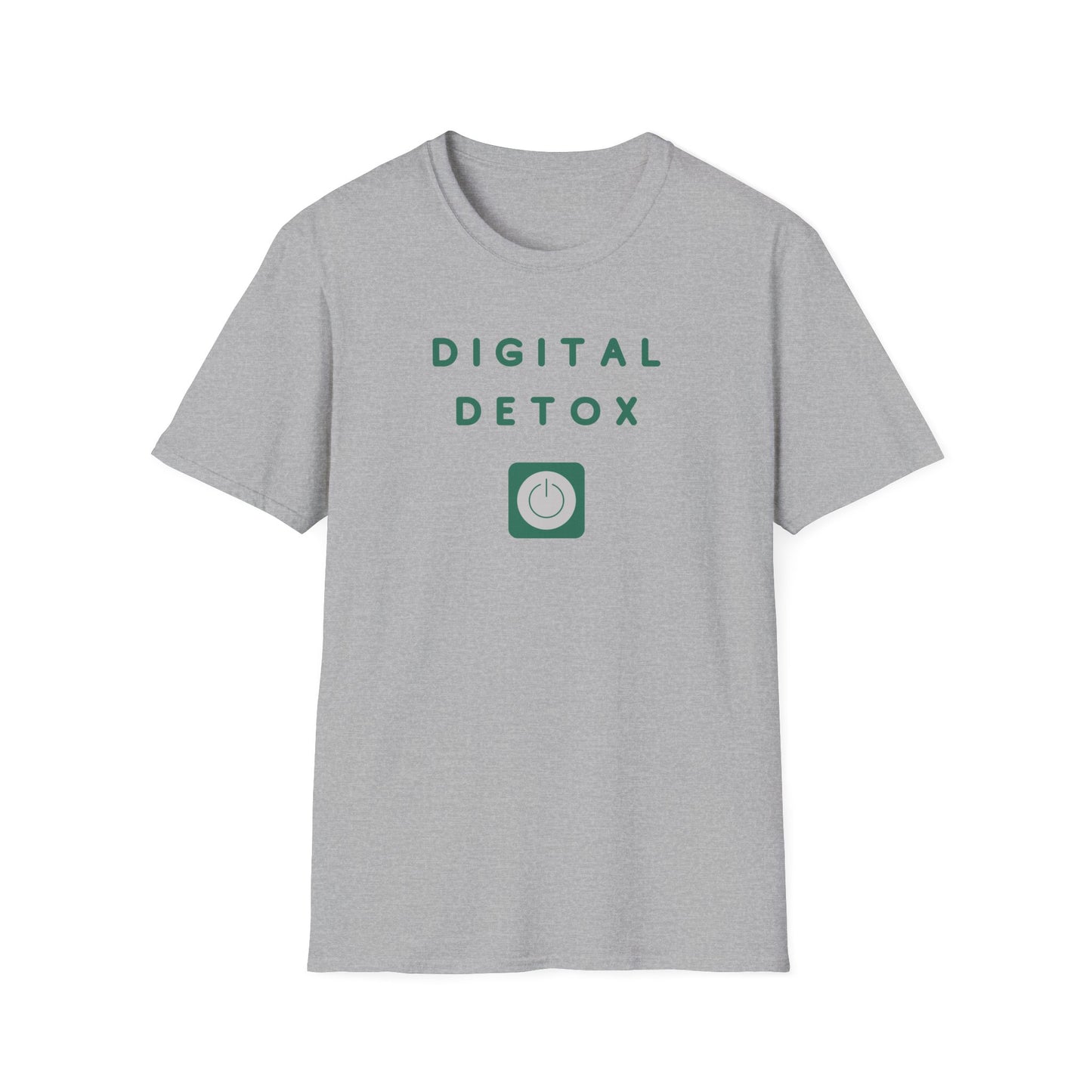 "Digital Detox" unisex softstyle T-Shirt
