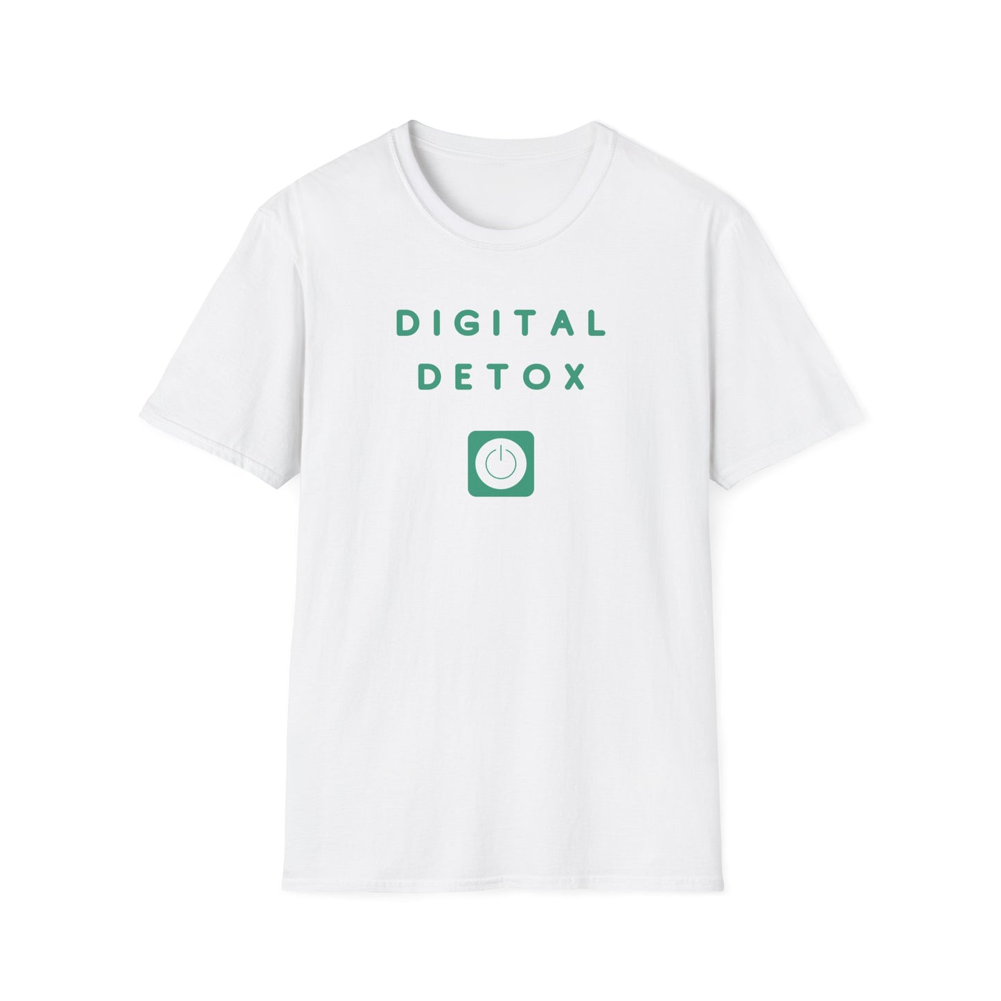 "Digital Detox" unisex softstyle T-Shirt